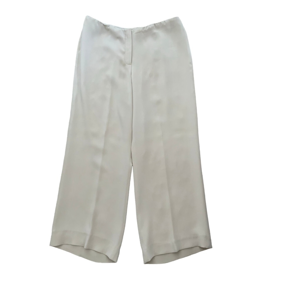 Eileen Fisher Silk Double Crepe Wide-Leg Pant